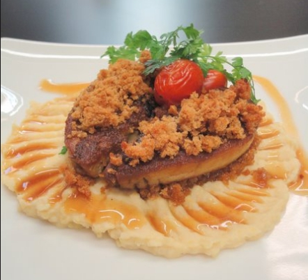 Foie gras au pain d'épices