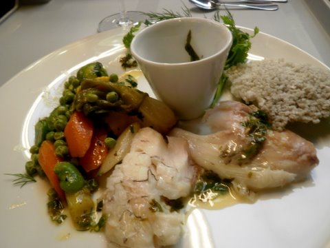 Bar en croûte de sel