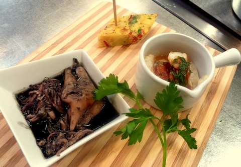 Morue à l'escabèche