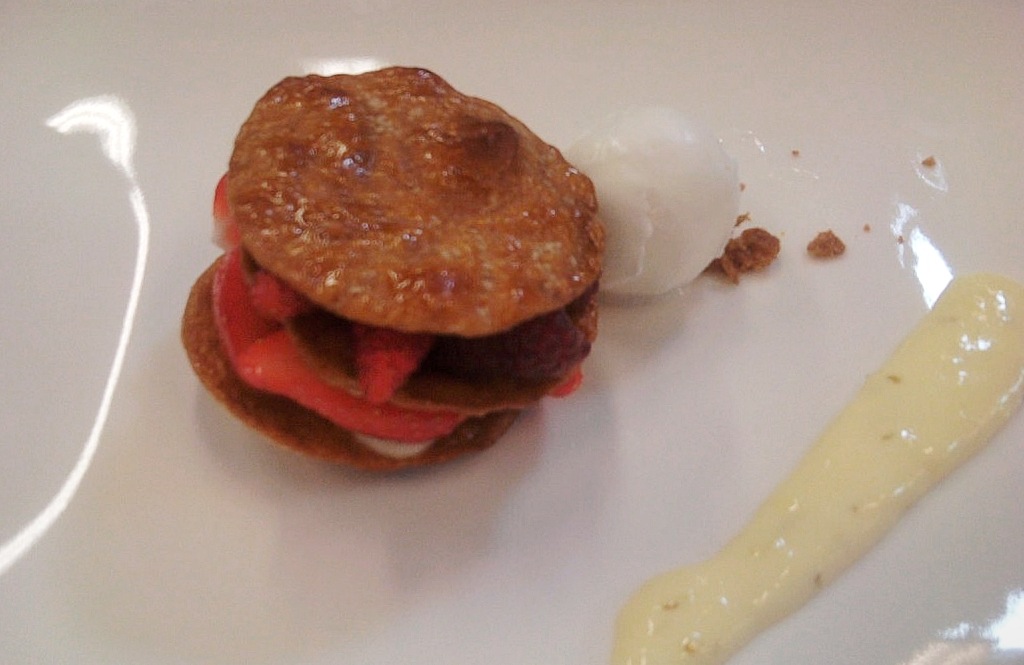 Recette croustillant de fraises