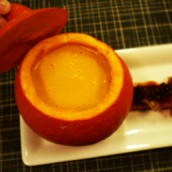 Veloute de potimarron par David Ibarboure