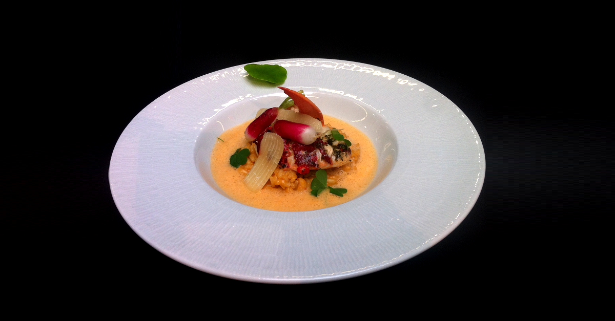 Homard recette David Ibarboure