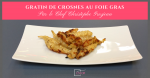 Recette gratin de crosnes