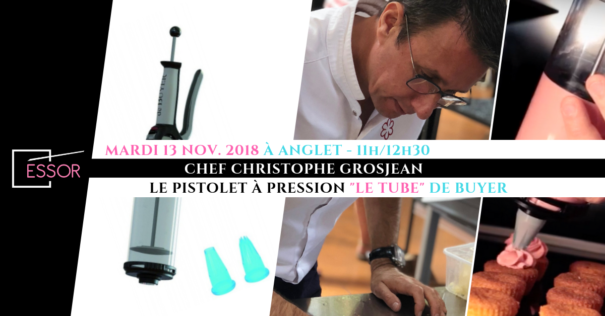 Le Chef Grosjean et le pistolet à pression Le Tube de Buyer