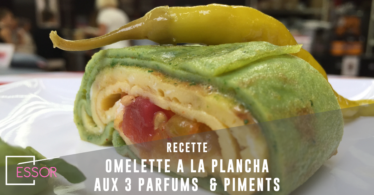 omelette à la plancha