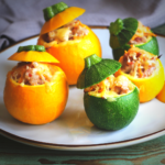 RECETTE DE COURGETTES RONDES FARCIES