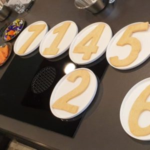 number cake