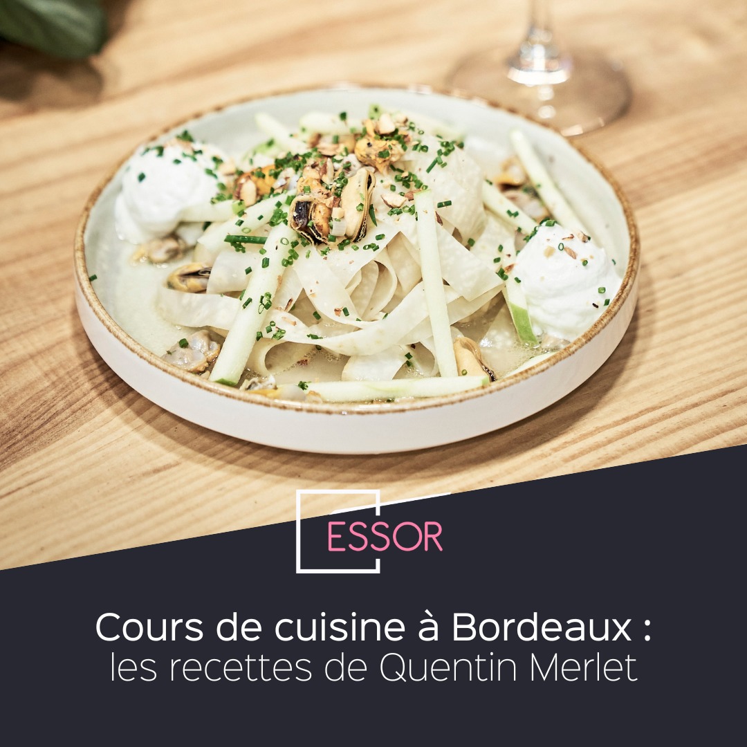 Cours de cuisine à Bordeaux Quentin Merlet