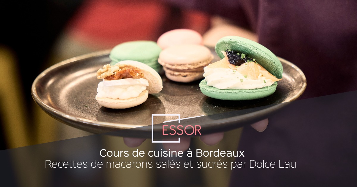 cours de cuisine bordeaux macarons sucrés-salés 