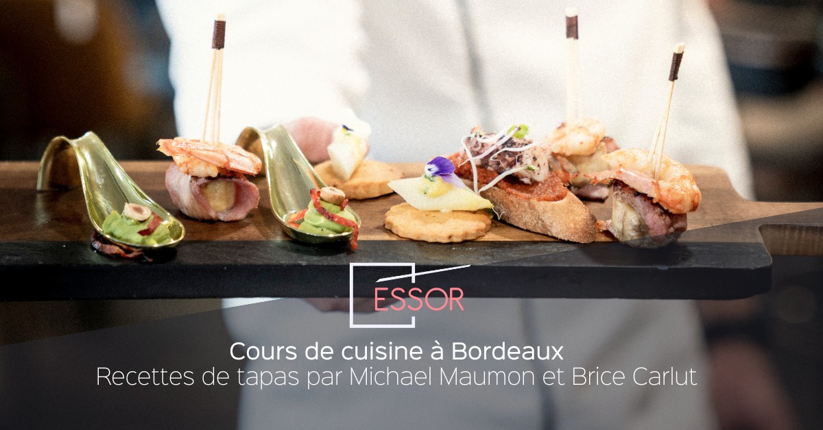 recette tapas cours de cuisine bordeaux