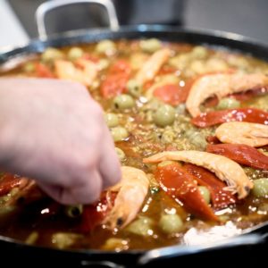 recette de chef jesus bordeaux paella