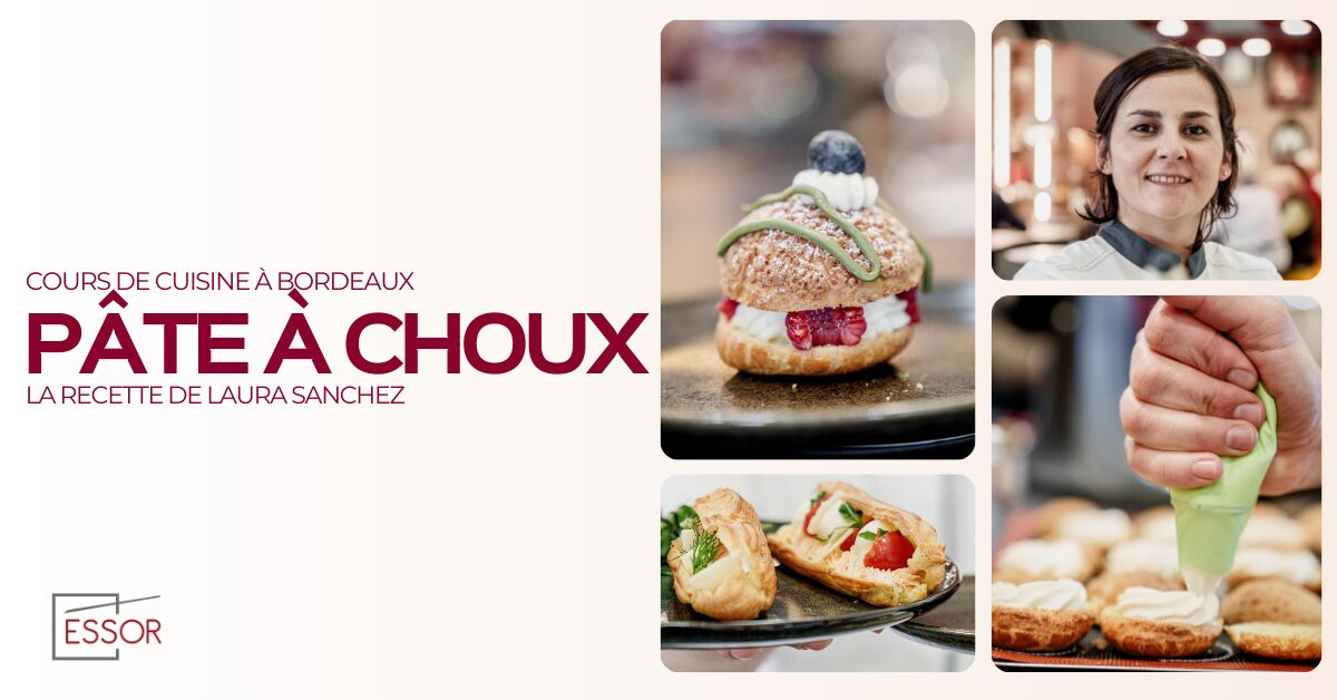 pâte à choux cours de cuisine bordeaux laura sanchez
