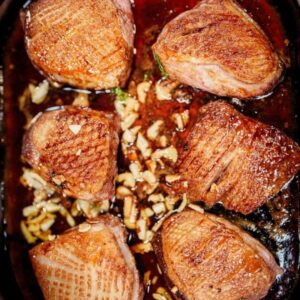 Cuisson du magret Lafitte