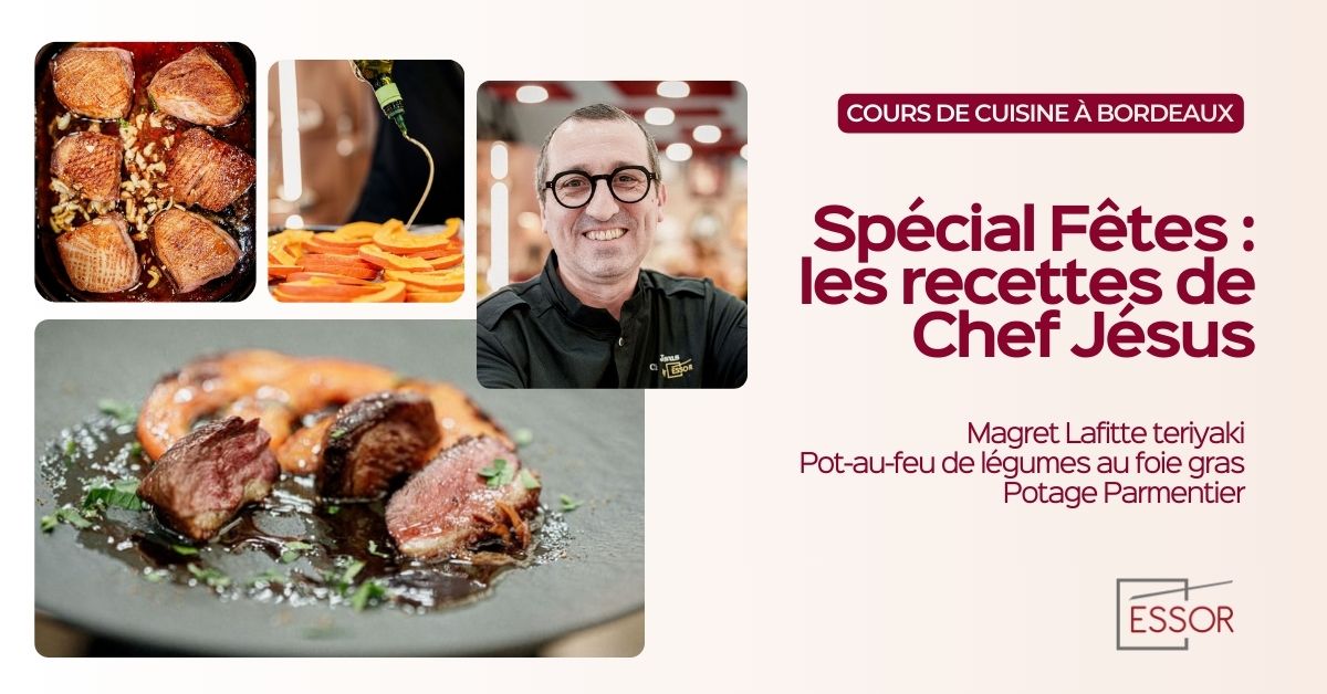 Recettes foie gras Chef Jesus Essor