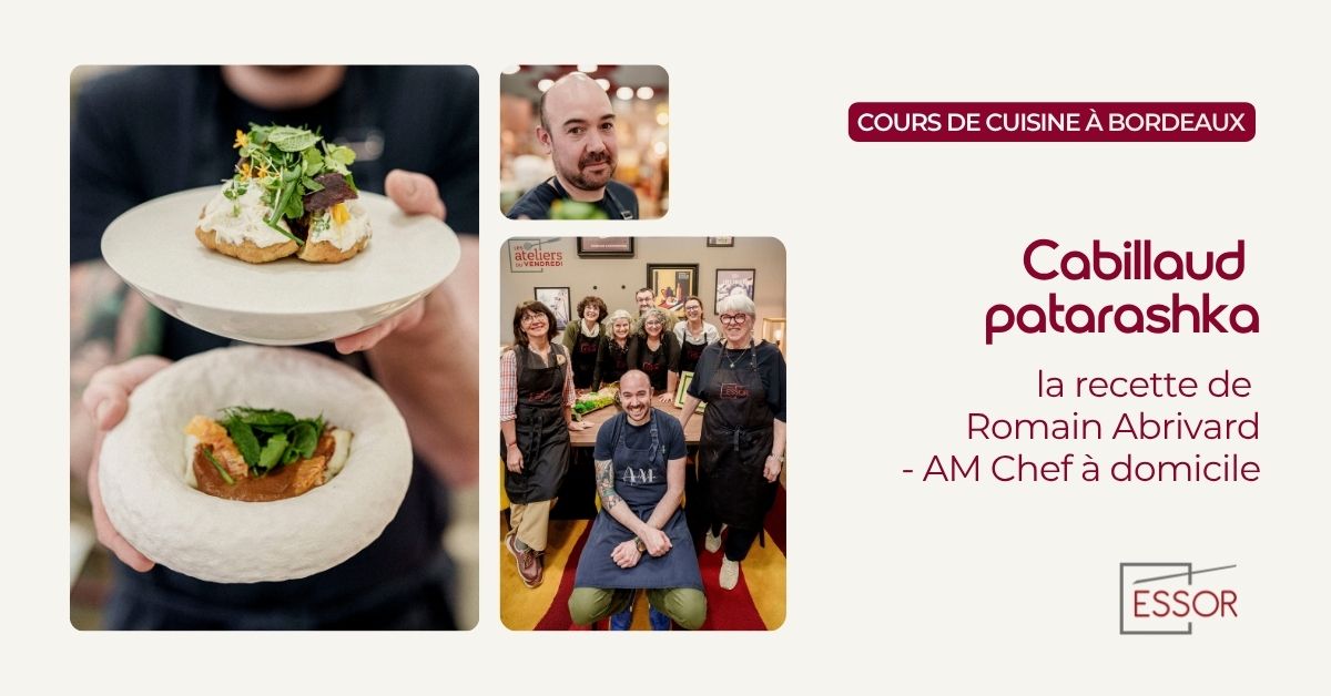 Cabillaud patarashka la recette de AM Chef à domicile